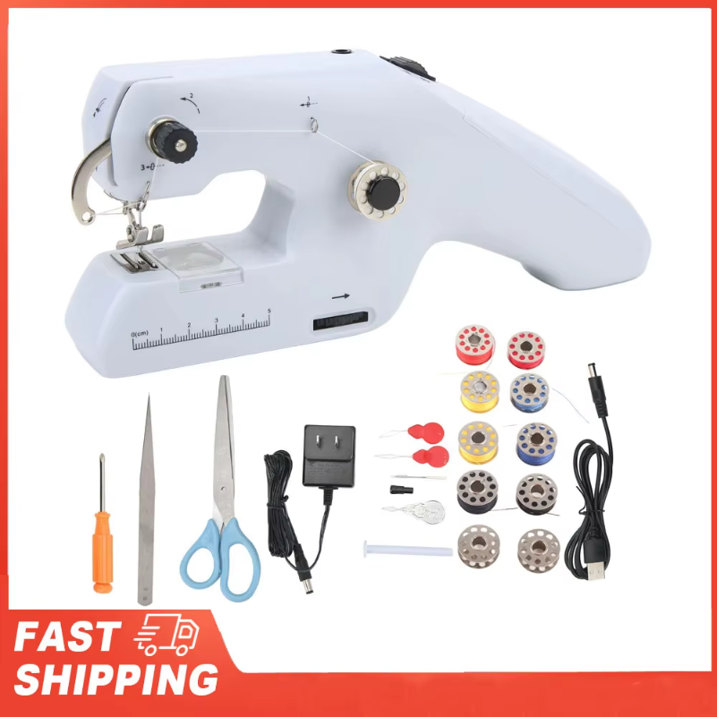 Mini Electric Sewing Machine Handheld - Máquina de Coser Portátil ZDML-6, Máquina