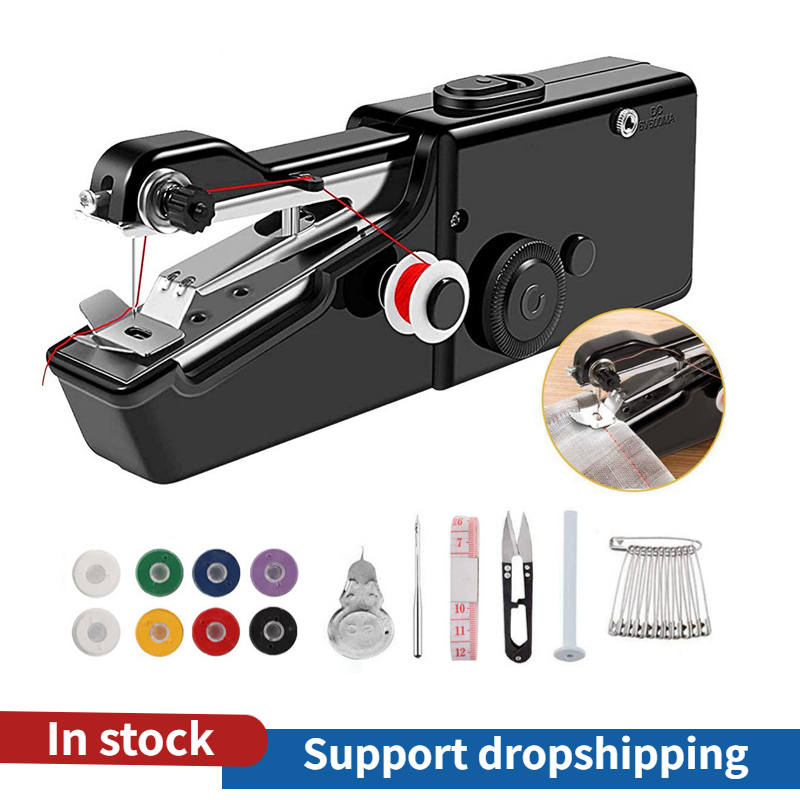 Mini Electric Sewing Machine Handheld - Mini máquina de coser portátil de