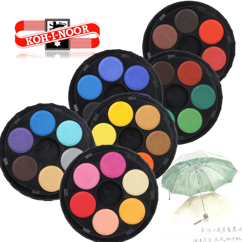 KOH-I-NOOR pigmento de acuarel - Watercolor Paint Set Solid Pigment reseña y precio