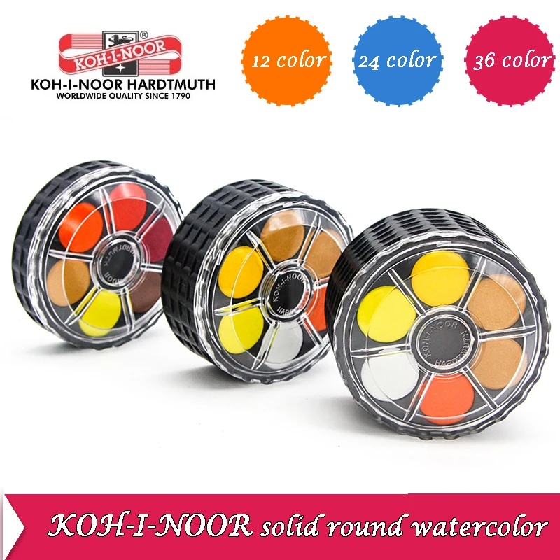 KOH-I-NOOR pigmento de acuarel - Watercolor Paint Set Solid Pigment reseña y precio