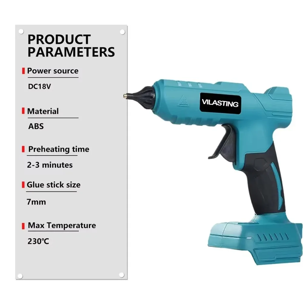 Pistola de pegamento termofusi - Hot Melt Glue Gun Cordless reseña y precio
