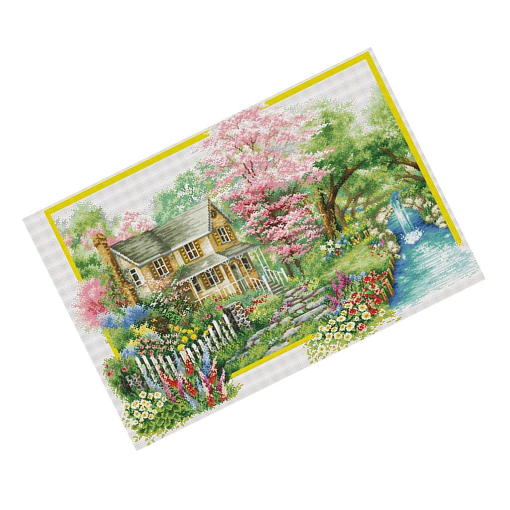 Kit de Punto de Cruz Estampado - Cross Stitch Stamped Kits Beginners reseña y precio
