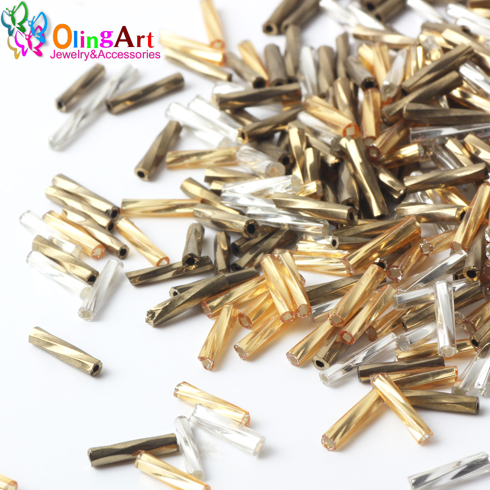 OlingArt Tubo de Cuentas de Vi - Glass Seed Beads 2Mm Jewelry Making reseña y precio