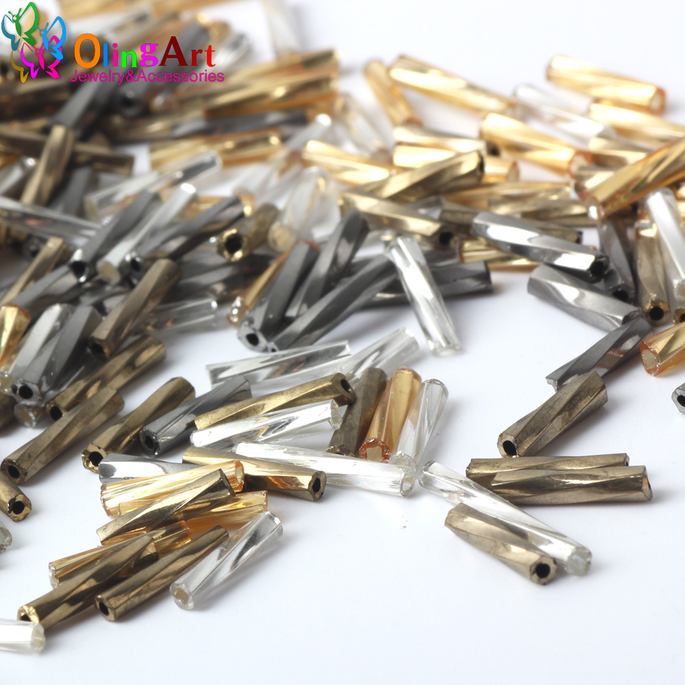 OlingArt Tubo de Cuentas de Vi - Glass Seed Beads 2Mm Jewelry Making reseña y precio