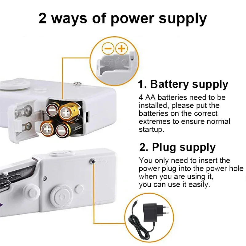 Prensatelas para máquina de co - Mini Electric Sewing Machine Handheld reseña y precio