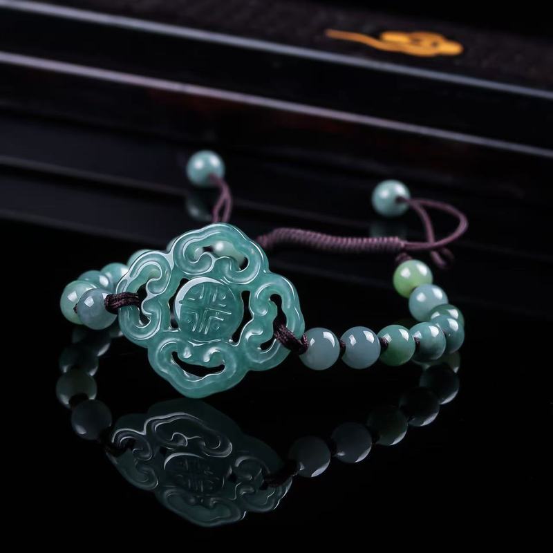 Pulsera de Jadeíta Natural Gra - Beading reseña y precio