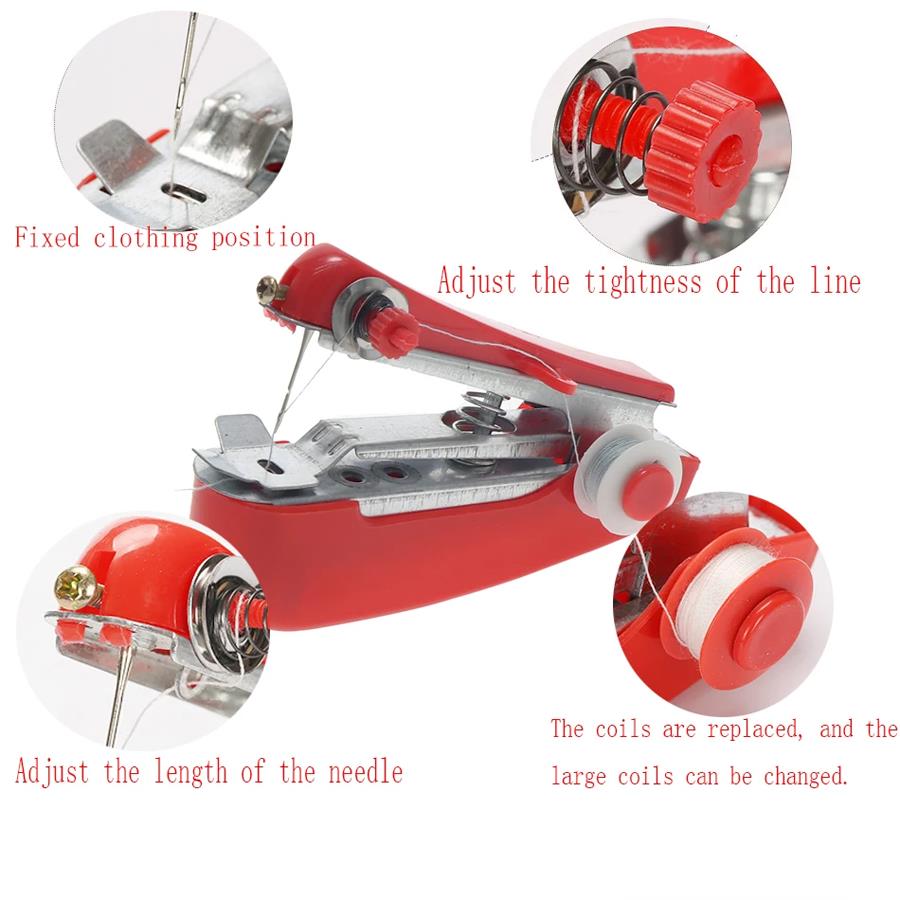 Máquina de Coser Manual Portát - Mini Electric Sewing Machine Handheld reseña y precio
