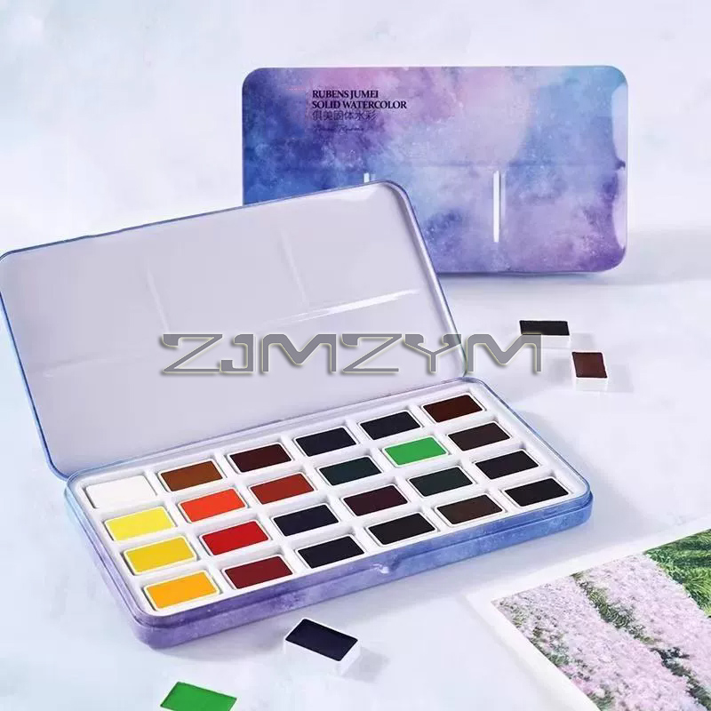 Set de Pinturas de Acuarela Só - Watercolor Paint Set Solid Pigment reseña y precio