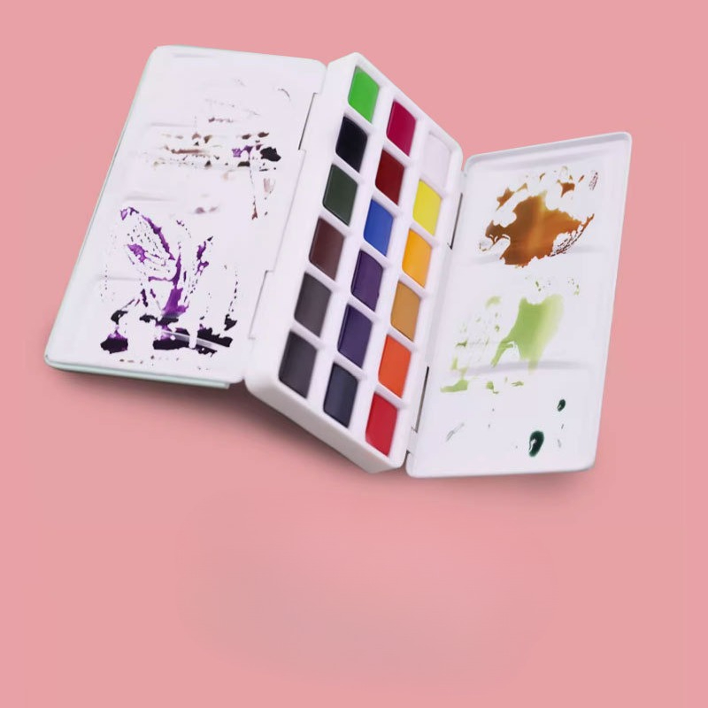 Set de Pintura de Acuarela Sól - Watercolor Paint Set Solid Pigment reseña y precio