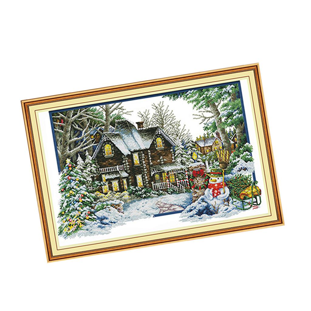 Kit de punto de cruz estampado - Cross Stitch Stamped Kits Beginners reseña y precio