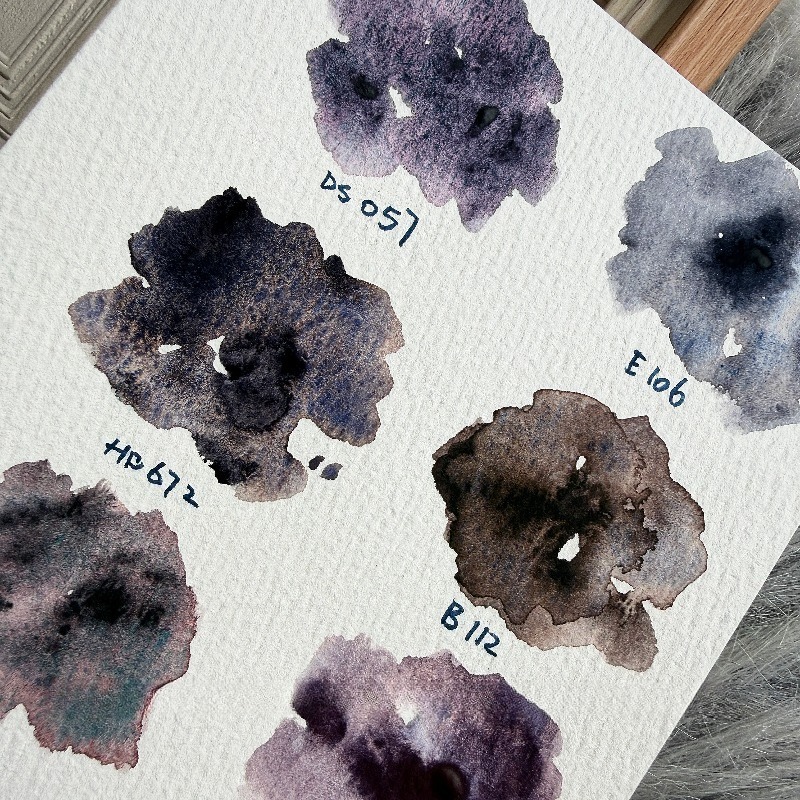 6 Colores 1ml Colección Noche  - Watercolor Paint Set Solid Pigment reseña y precio