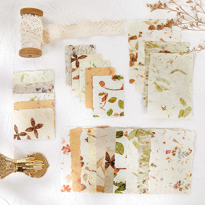 Paquete de 32 Piezas de Papel  - Vintage Junk Journal Scrapbooking Paper reseña y precio